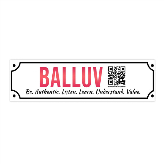 BALLUV Bumper Sticker - BLV - 01